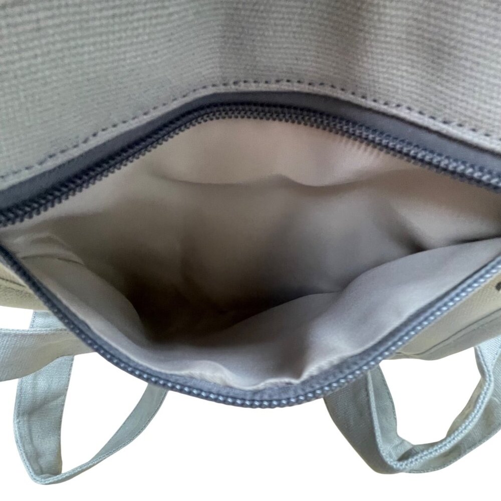 Embroidered Gary Canvas Adjustable Straps & Drawstring Closure Backpack - Picture 8 of 12